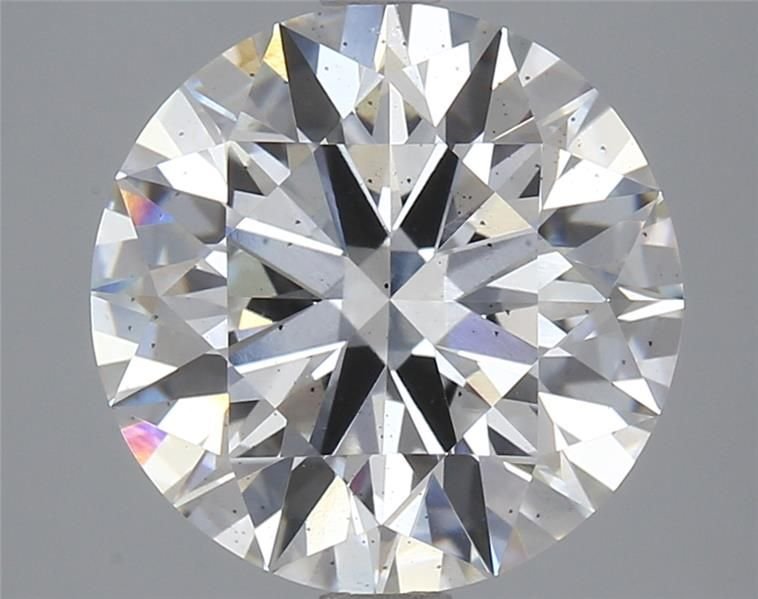 4.08ct G SI1 Rare Carat Ideal Cut Round Lab Grown Diamond