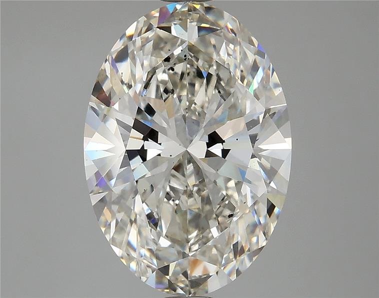 4.38ct I VS2 Rare Carat Ideal Cut Oval Lab Grown Diamond