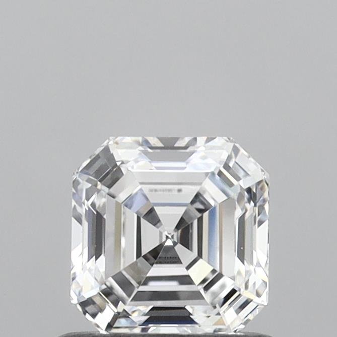 0.75ct D VS1 Excellent Cut Asscher Lab Grown Diamond