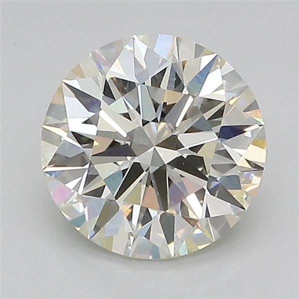 2.06ct J VVS2 Rare Carat Ideal Cut Round Lab Grown Diamond
