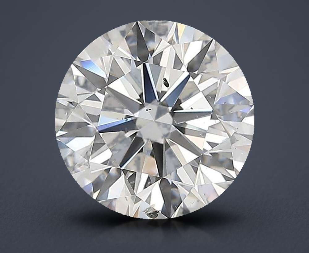 2.50 Carat Round Natural Diamond