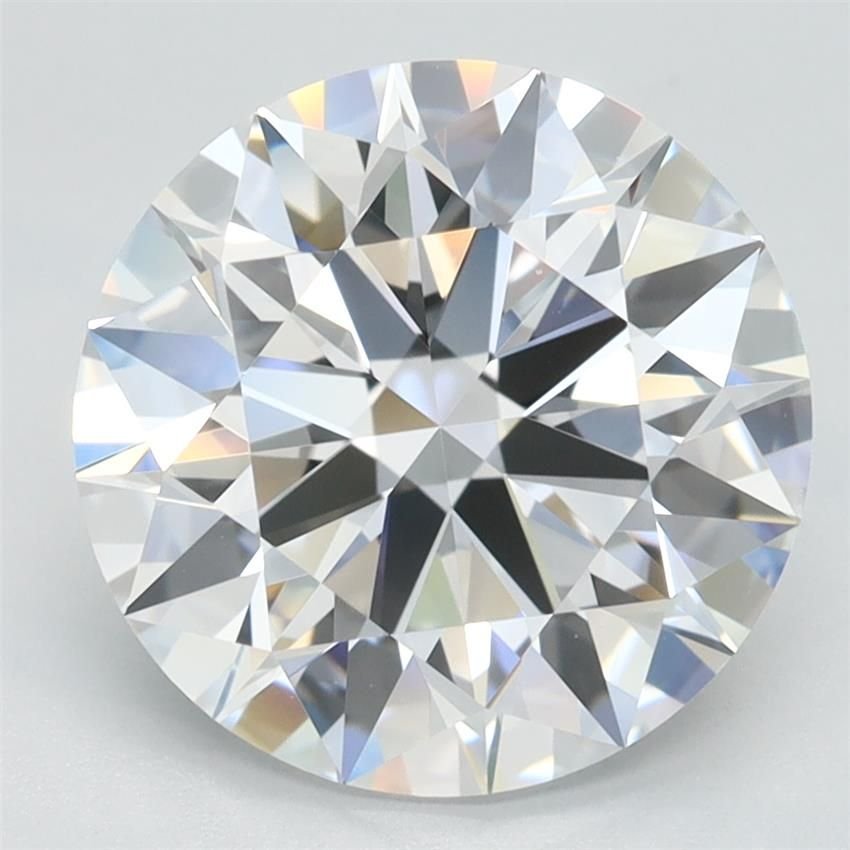 3.34ct D IF Rare Carat Ideal Cut Round Lab Grown Diamond