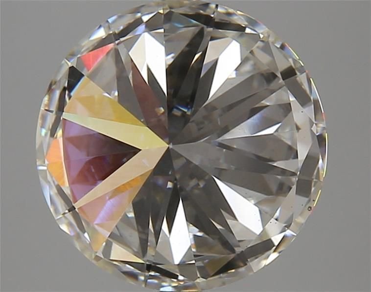 5.05ct H SI1 Rare Carat Ideal Cut Round Lab Grown Diamond