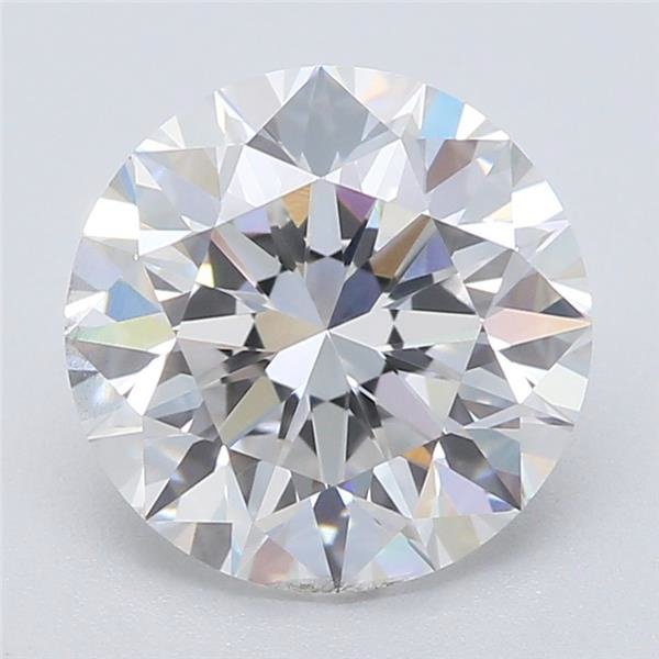 1.54ct F SI1 Excellent Cut Round Lab Grown Diamond