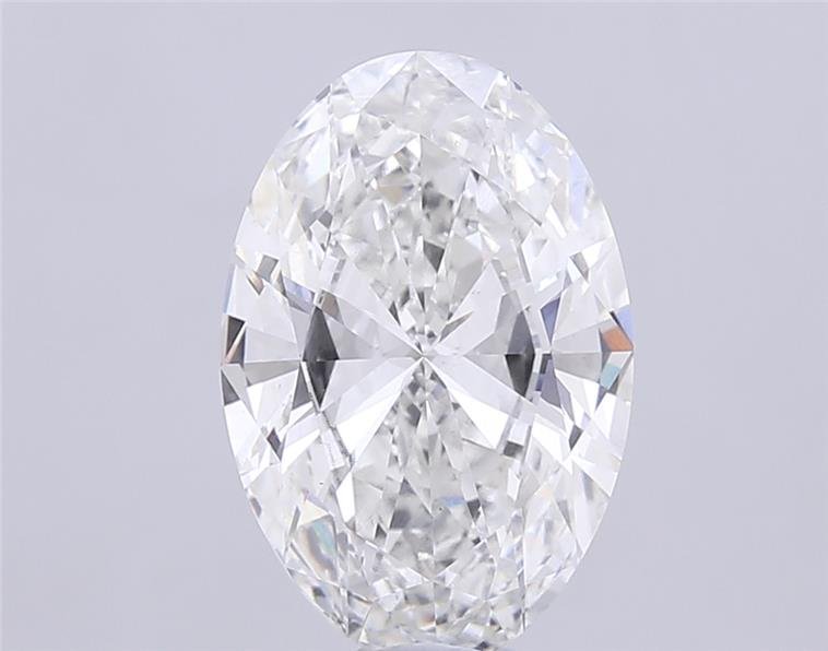 11.02ct F VS1 Rare Carat Ideal Cut Oval Lab Grown Diamond