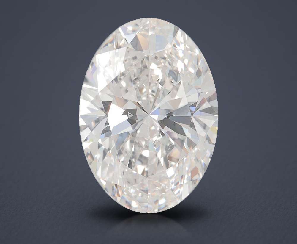 4.65 Carat Oval Lab Diamond