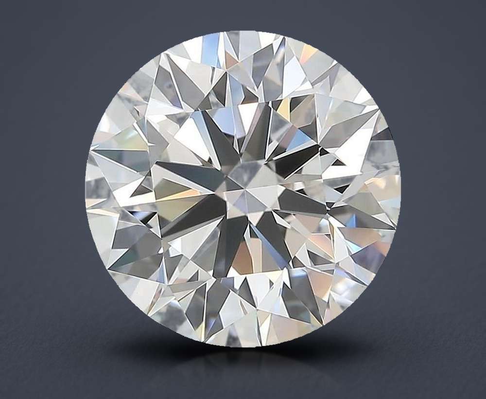 5.40 Carat Round Lab Diamond