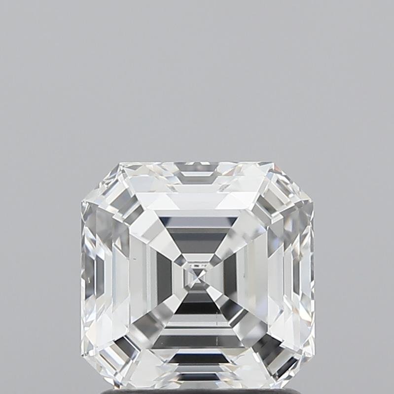 1.54ct D VS1 Rare Carat Ideal Cut Asscher Lab Grown Diamond
