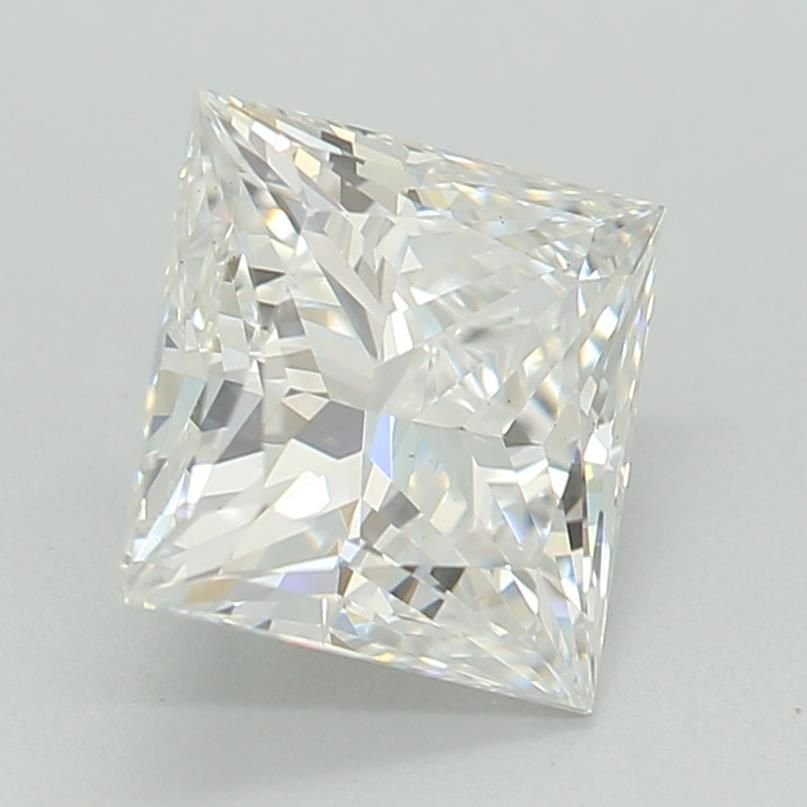 1.09ct D VS1 Rare Carat Ideal Cut Princess Lab Grown Diamond