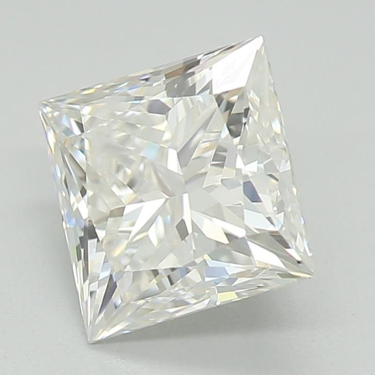 1.07ct E VVS2 Rare Carat Ideal Cut Princess Lab Grown Diamond
