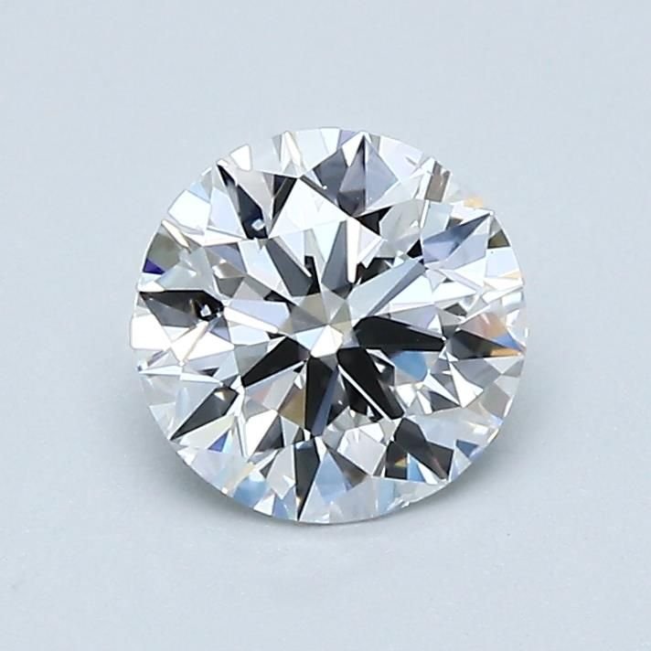 1.01ct D SI1 Rare Carat Ideal Cut Round Diamond