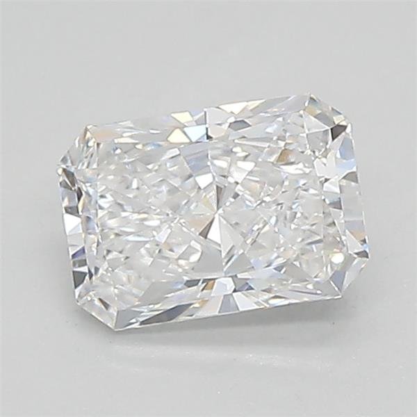 0.82ct D VVS2 Rare Carat Ideal Cut Radiant Lab Grown Diamond