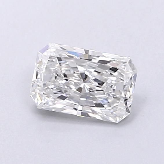 0.51ct D VVS1 Rare Carat Ideal Cut Radiant Lab Grown Diamond
