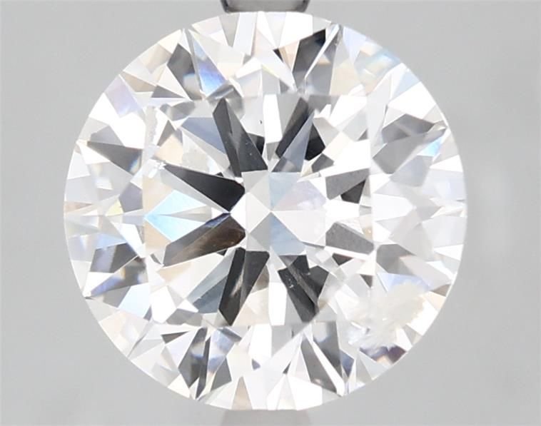 3.05ct E SI2 Excellent Cut Round Lab Grown Diamond