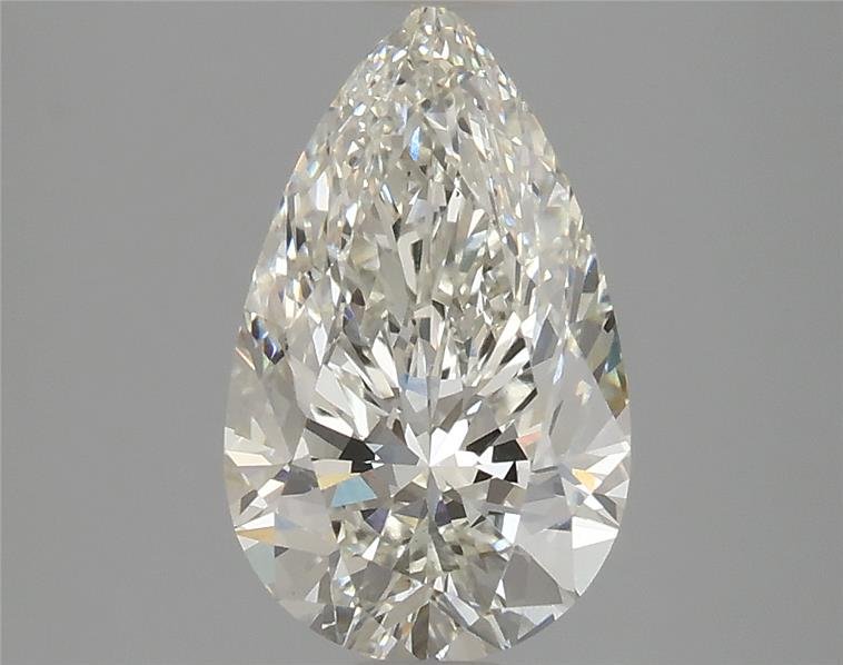 2.15ct H VS1 Rare Carat Ideal Cut Pear Lab Grown Diamond