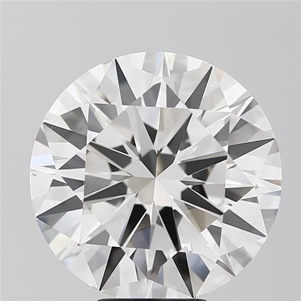 7.01ct G VS1 Excellent Cut Round Lab Grown Diamond