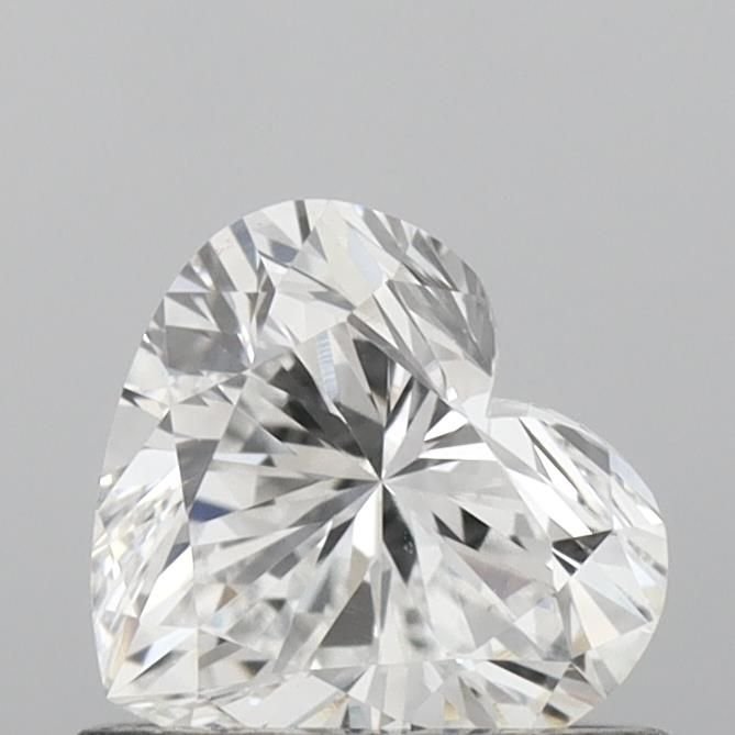 0.72ct E VVS2 Very Good Cut Heart Lab Grown Diamond
