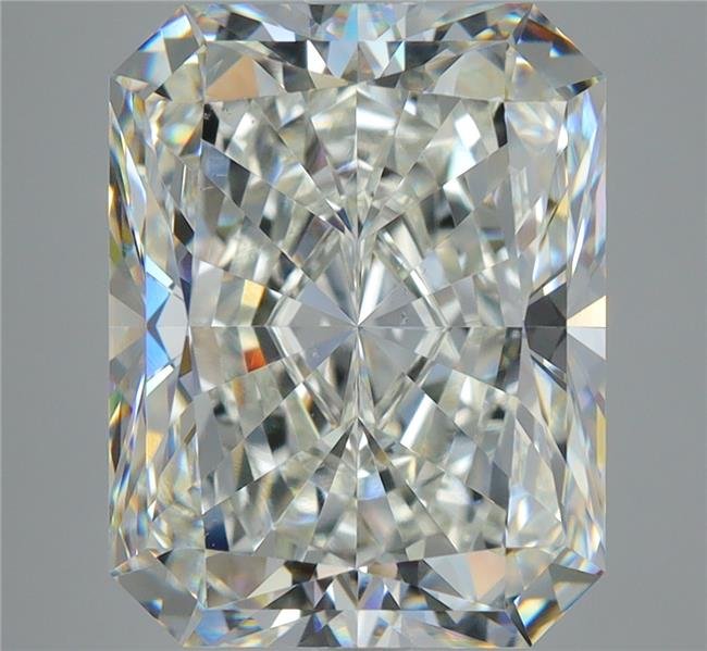 5.03ct J VS2 Rare Carat Ideal Cut Radiant Diamond