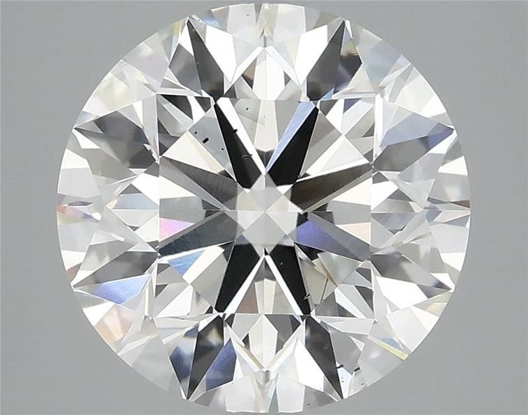 5.06ct F SI1 Excellent Cut Round Lab Grown Diamond