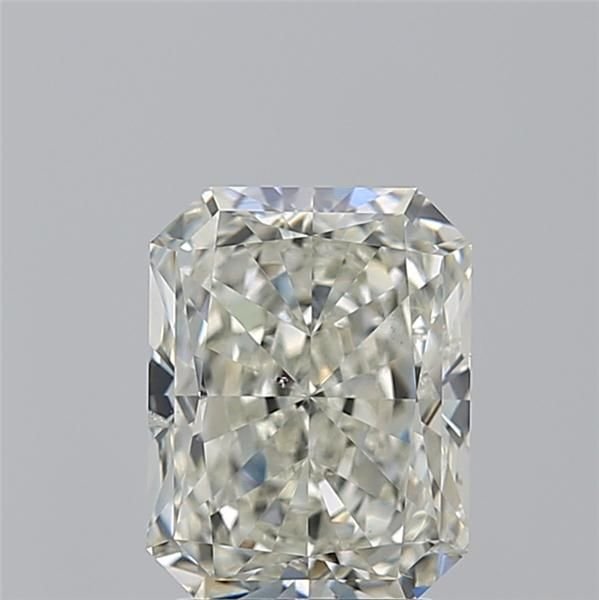 3.02ct K SI1 Rare Carat Ideal Cut Radiant Diamond