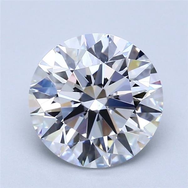 2.38ct E VS1 Rare Carat Ideal Cut Round Diamond