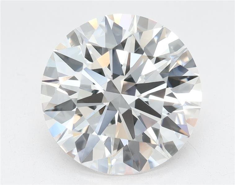 3.08ct D IF Rare Carat Ideal Cut Round Lab Grown Diamond