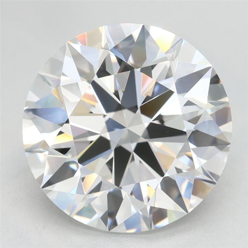 3.55ct D VVS1 Rare Carat Ideal Cut Round Lab Grown Diamond
