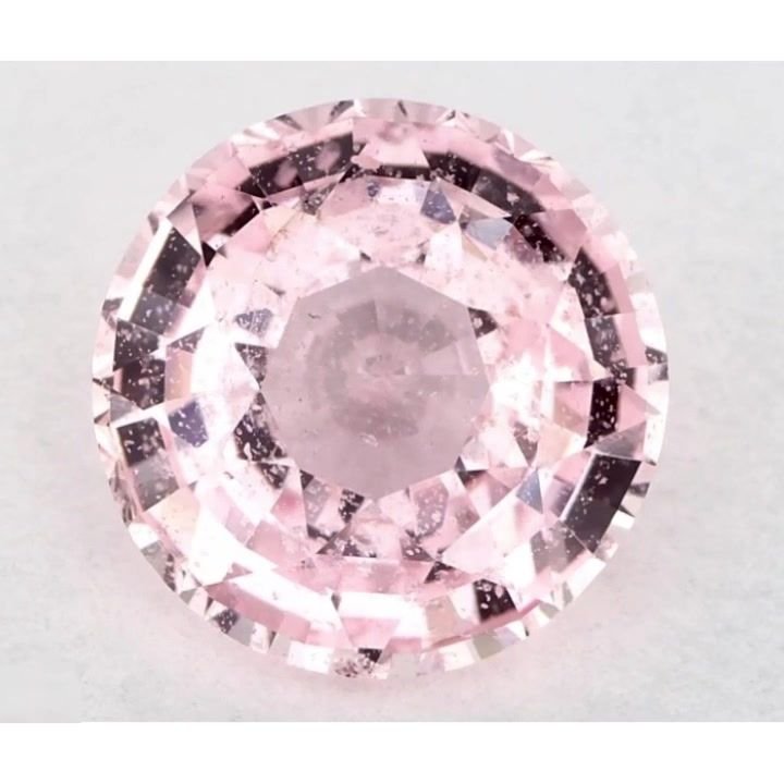 2.32 Carat Pink Round Sapphire