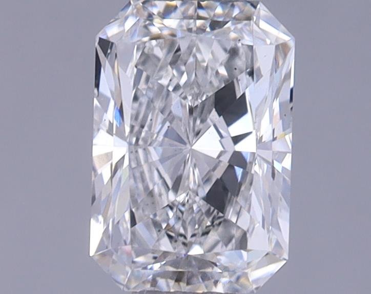 0.77ct F VS2 Rare Carat Ideal Cut Radiant Lab Grown Diamond