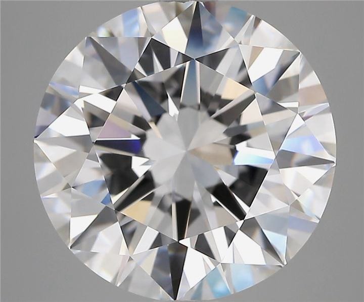 8.02ct D VVS2 Rare Carat Ideal Cut Round Diamond