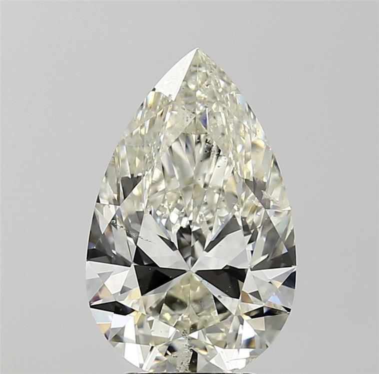 4.01ct K SI2 Excellent Cut Pear Diamond