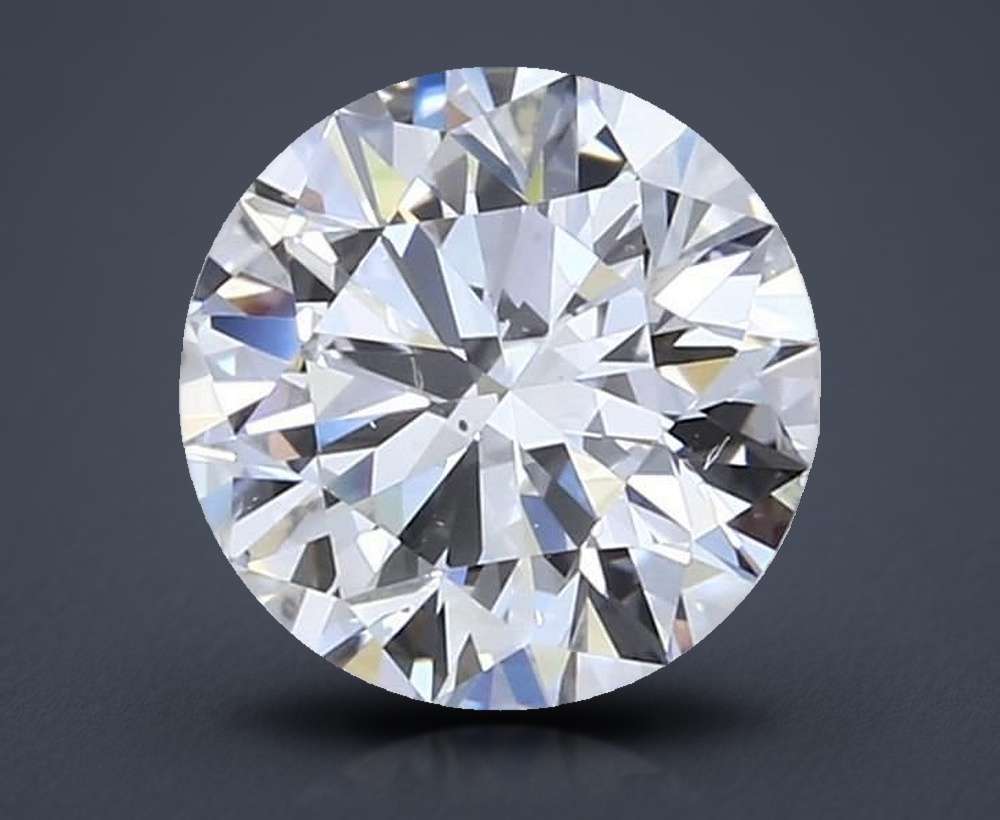 2.07 Carat Round Natural Diamond