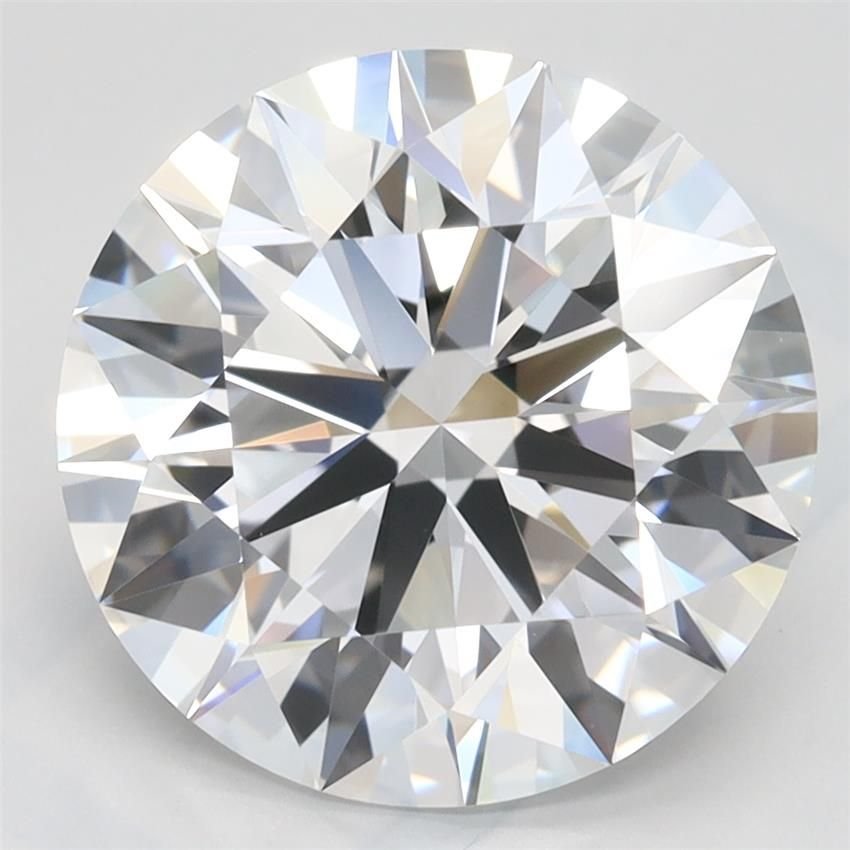 4.03ct D VVS1 Rare Carat Ideal Cut Round Lab Grown Diamond