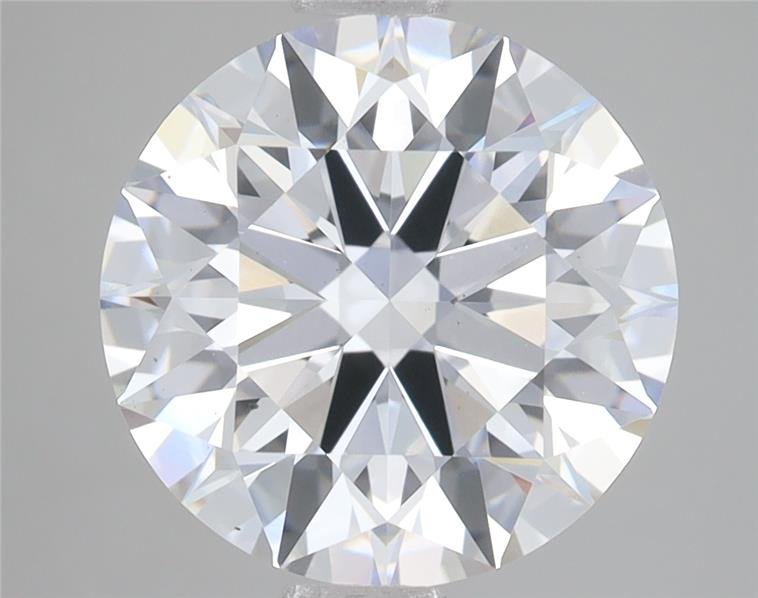 3.77 Carat Round Lab Diamond