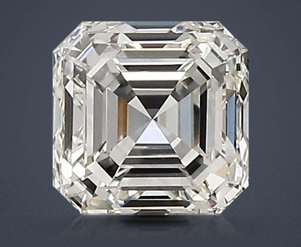 0.57 Carat Asscher Natural Diamond