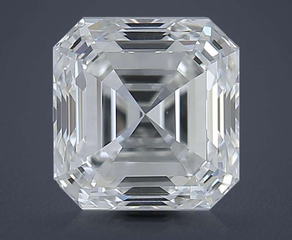 1.00 Carat Asscher Natural Diamond