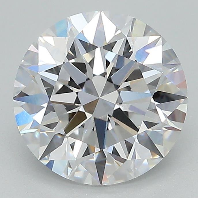 2.47ct D VS2 Rare Carat Ideal Cut Round Lab Grown Diamond