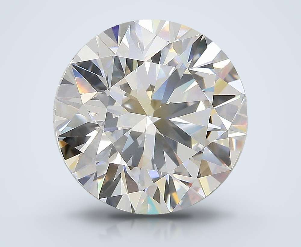 5.98 Carat Round Lab Diamond