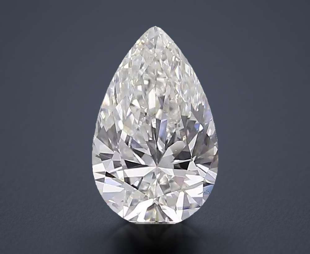 0.55 Carat Pear Lab Diamond