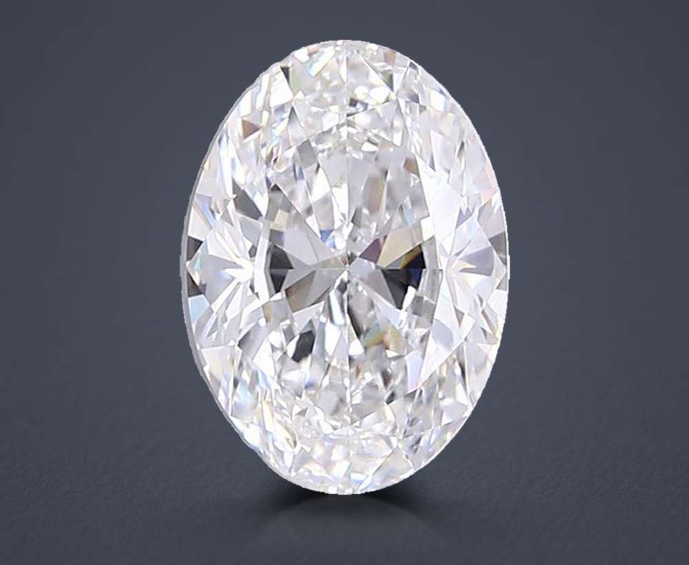 10.01 Carat Oval Lab Diamond