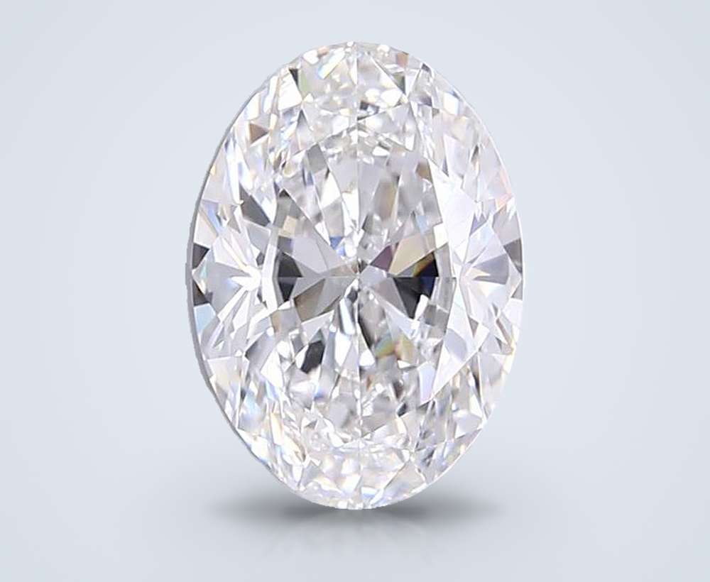 10.01 Carat Oval Lab Diamond
