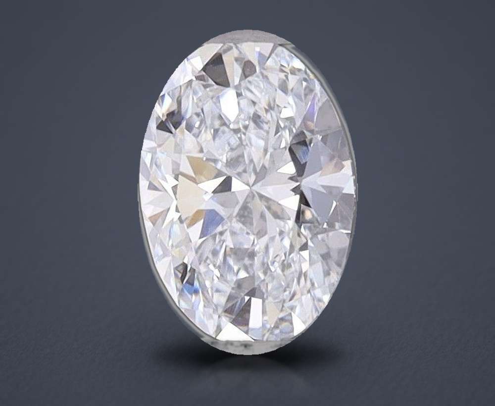 0.52 Carat Oval Lab Diamond