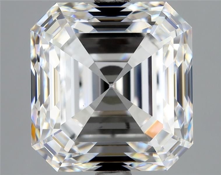 5.01ct F VS1 Very Good Cut Asscher Diamond