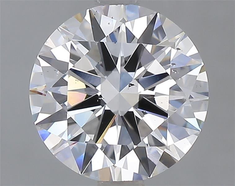 2.00ct D SI1 Excellent Cut Round Lab Grown Diamond