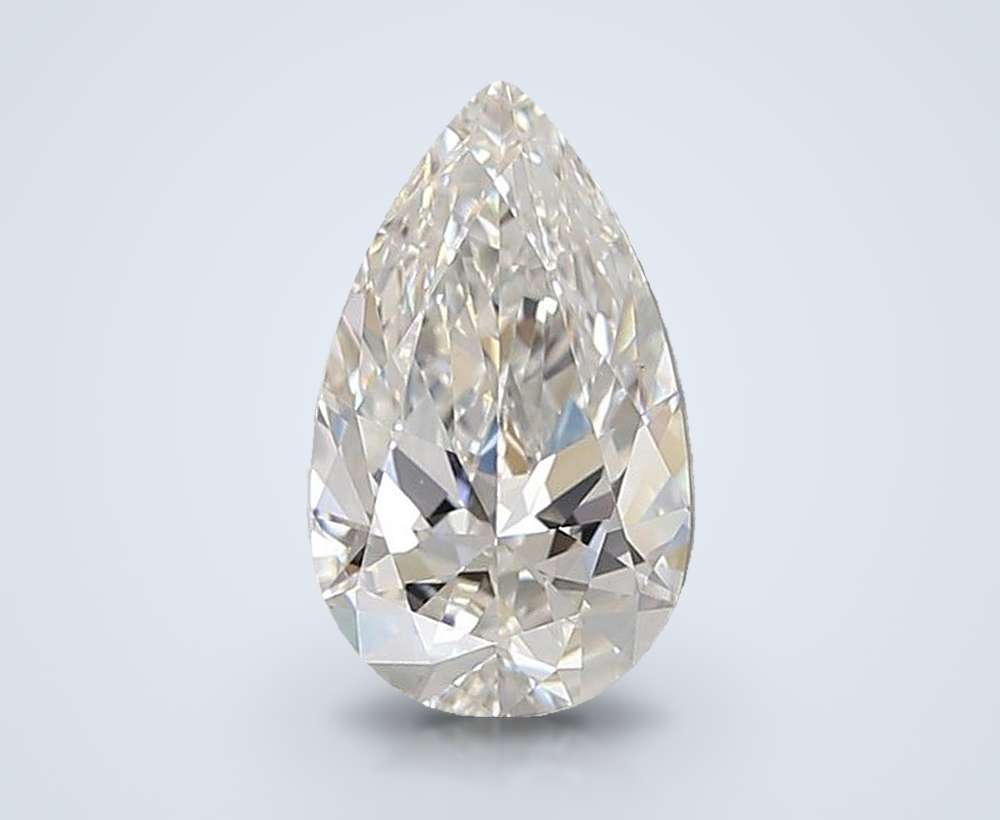 1.50 Carat Pear Lab Diamond