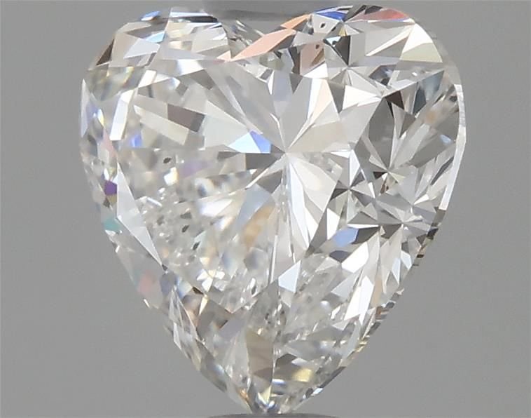 1.35ct F VS1 Rare Carat Ideal Cut Heart Lab Grown Diamond