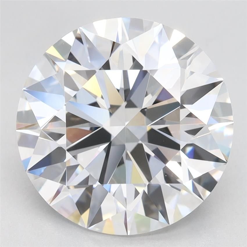 4.15ct D VVS2 Rare Carat Ideal Cut Round Lab Grown Diamond