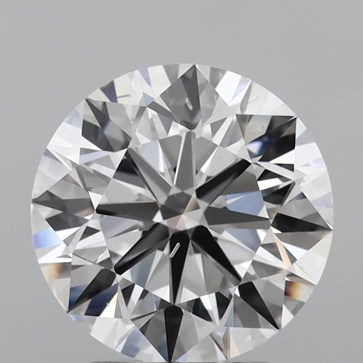 2.58ct D VS2 Rare Carat Ideal Cut Round Lab Grown Diamond