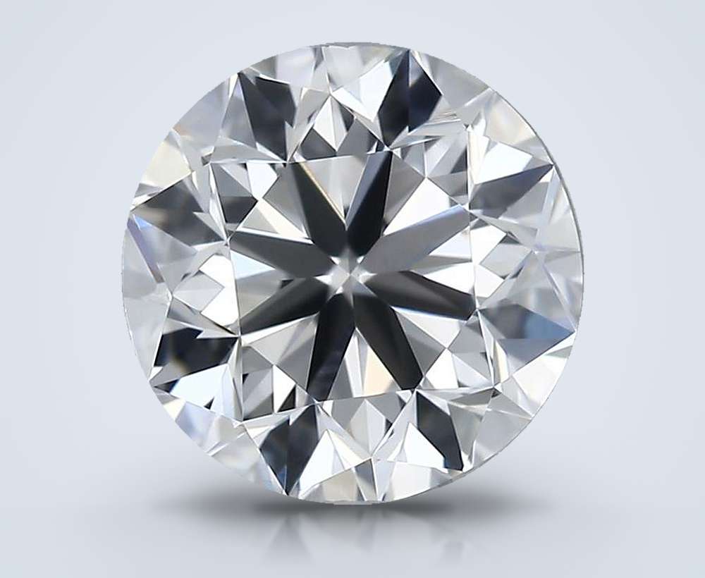 0.70 Carat Round Natural Diamond