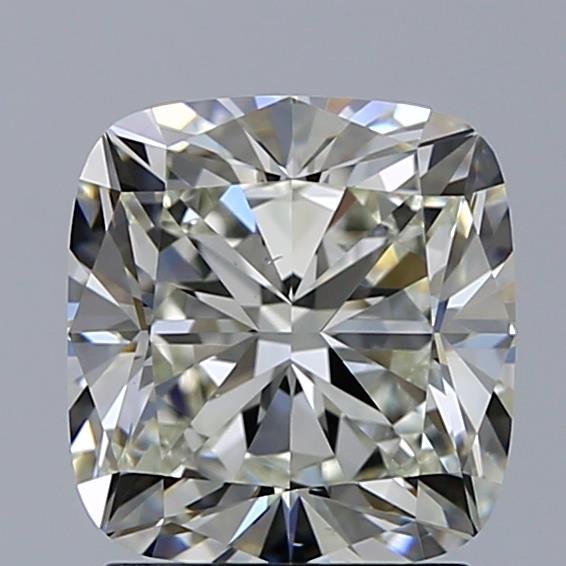 2.10ct K VS2 Rare Carat Ideal Cut Cushion Diamond